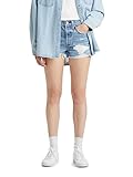 Levi's Women's 501 Original Shorts (Also Available in Plus), Medium Indigo Destructed, 32