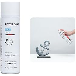 Revopoint 3D Scanning Spray for 3D Scanners AB6, 500ml | For Transparent, Reflective or Highly Textured Surfaces Objects, No Cleaning Needed, Volatile