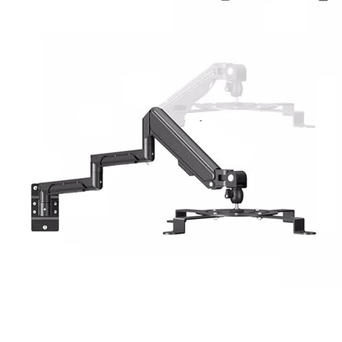 Soporte para proyector giratorio universal y plegable con brazo extensible de pared