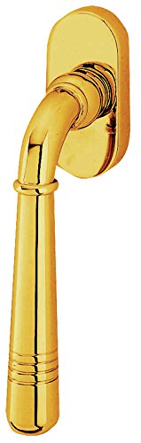 Preisvergleich Produktbild Alpertec 32700330K1 Fenstergriff Sale Messing poliert Stiftlänge 35 mm Fensterbeschlag Neu, Fenster
