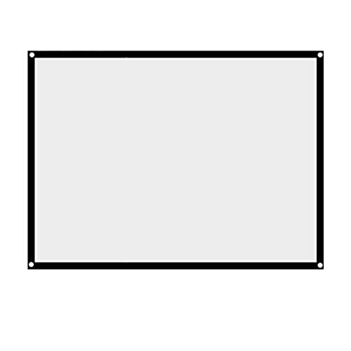 Pantalla de proyección portátil plegable 72 pulgadas 4:3