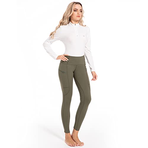 Harrison Howard Lady'S Riding Breeches Full Seat Full Grip Tights For Horseback Riding Training Women'S Equestrian Pants Tummy Control High Waist Design thumb #1