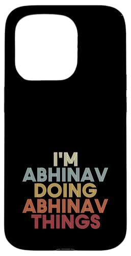 Abhinav Name Abhinav Personalized Name First Given �X�}�z�P�[�X iPhone 15 Pro �p