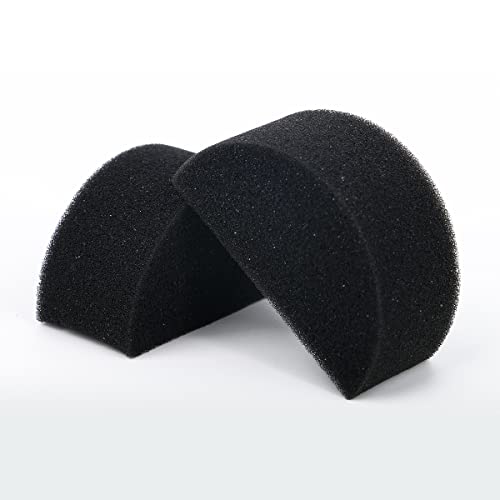 Bowitzki Face Paint Sponges Face Painting Half Moon Black Sponges High 12 Pieces For Art Work And Body Paint (12 Pieces) #TOP5