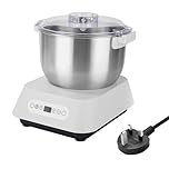 Electric Dough Maker, 7L Stainless Steel Dough Flour Mixer, Automatic Stand Mixer for Home Baking, Large Capacity Automatic kneading Machine, Thermostatic Fermentation, Intelligent Timer
