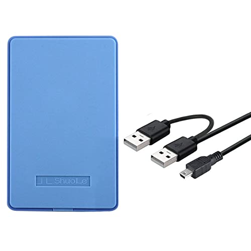 Image of 3nh Portable External Hard Drive USB 2 2Tb for Laptop for Mac Blue | Computers /Tablets & Networking | Drives, Storage & Blank Media | Hard Drives (HDD, Ssd & NAS)