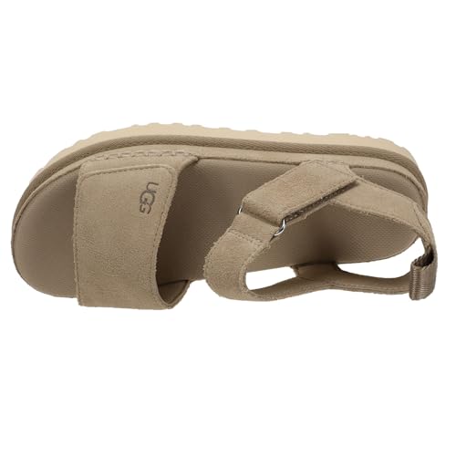 UGG Women's GOLDENSTAR Sandal, Sand, 83