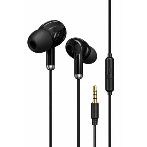 Fone de Ouvido Intra-Auricular P2 com Microfone, Áudio Estéreo Potente, Conforto com Borrachinha, Cabo Reforçado, Compatível com Celular, PC, Notebook, Tablet, PS4, Xbox e Outros