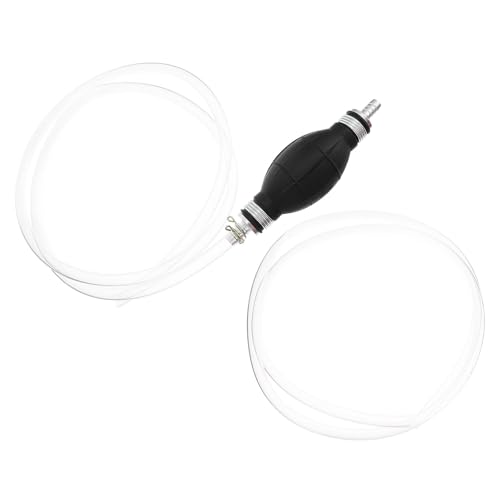 MOTHNUR Bomba Manual de Succión de PVC para Transferencia de Combustible y Agua Bomba Unidireccional Válvula Antirretorno Tubo Resistente a Gasolina Herramienta Portátil para Coche y