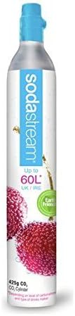 SodaStream Exchange 60 Litre Gas Cylinder, White