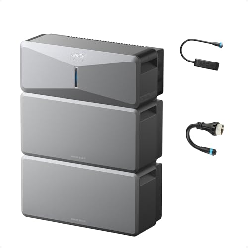 Anker SOLIX E10 with Extra Battery, 12kWh Expandable to 90kWh, 10kW Turbo Output, 9kW Solar Input, Generator-Ready, NEMA 4, Up to 12-Month 0% APR E10+