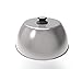 Lotus-Grill - Coperchio per barbecue in acciaio INOX con termometro, per arrosti e bistecche e per cuocere e stufare, lavabile in lavastoviglie (XL G435)