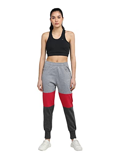 Image of CHKOKKO Women High Rise Gym Wear Sports Fitness Relaxed Track Pant