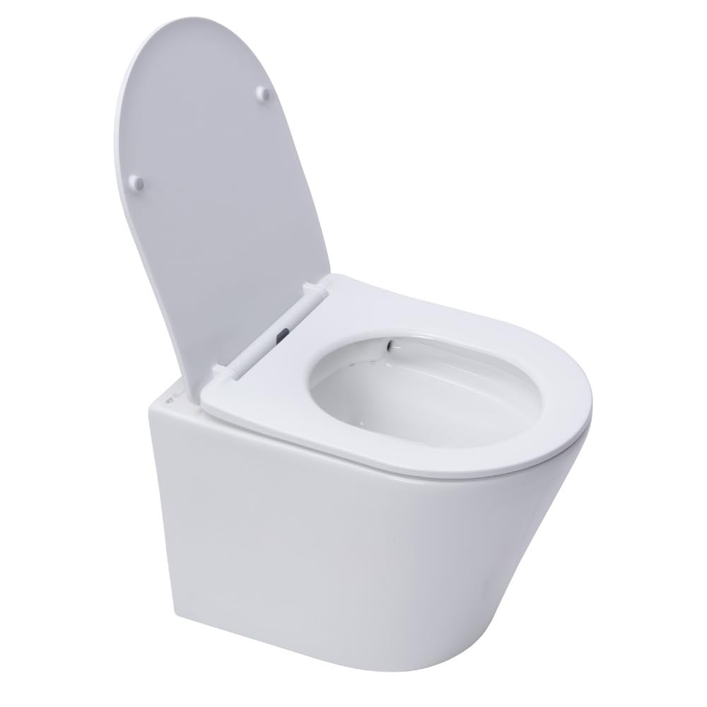 WC Suspendu Pack Complet Accessoires - Pack WC Grohe Bâti autoportant, WC SAT Infinitio sans bride, Plaque chrome, Abattant WC,Cuvette Toilette, Chasse d'eau Wc, Mécanisme