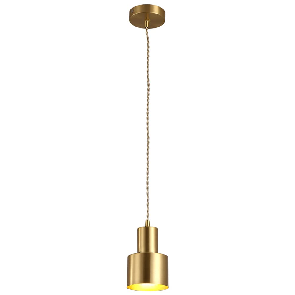 FYZDLAOR Wrought Iron Pendant Light,Modern Pendant Light for Hotel,Bedside,Restaurant,Living Room Bathroom Bedroom and Hallway Chandelier Lighting(E27 Base)