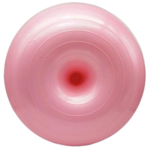 Bola de equilibrio de yoga inflable con forma de rosquilla de 50 cm 4