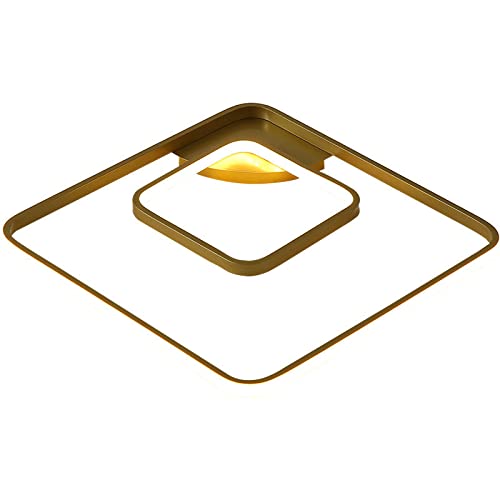 Plafonnier à intensité Variable intégré à LED moderne pour éclairage de cuisine et salon