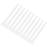 VELCRO® Markowe opaski kablowe jednoczęściowe paski dwustronne 20 mm x 200 mm białe 10 sztuk