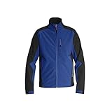 Qualität/Haltbarkeit Softshell Jacke dryplexx® softlight Kornblau/Schwarz L