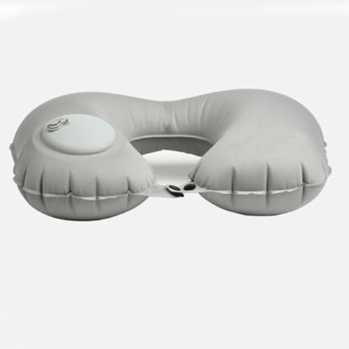 Set 2 Almohadas cervicales 46 cm terciopelo gris miniatura 7
