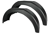 ASC 2x Plastic Mudguards Mud Guards Pair - Rounded Design MEDIUM Size Trailer wheels **ROUNDED**