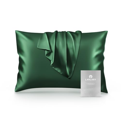 Larlary Funda de Almohada Seda 50 x 75 cm