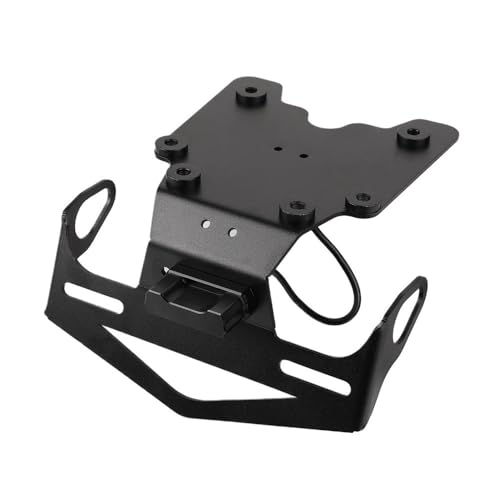Support de plaque d'immatriculation moto anti-vibrations Tenere 700 T7