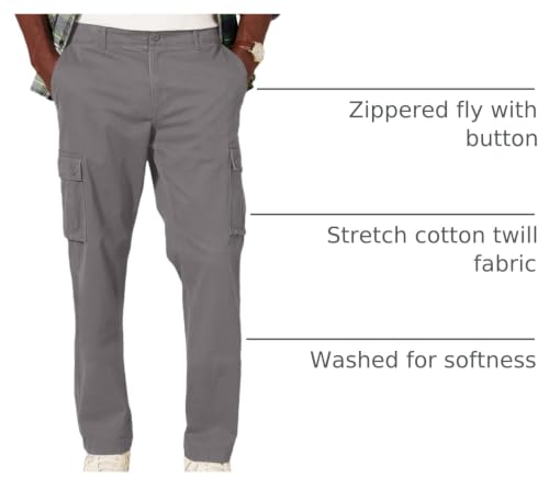 Image of Amazon Essentials Men's Straight-Fit Breathable Stretch Cargo Pants (Available in Big & Tall)