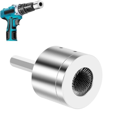 Westspark Copper Pipe Cleaner, Copper Pipe Cleaner for Drill, 15mm Drill Copper Pipe Cleaner with Replaceable Brush for Cleans Copper Bronze Brass Pipes