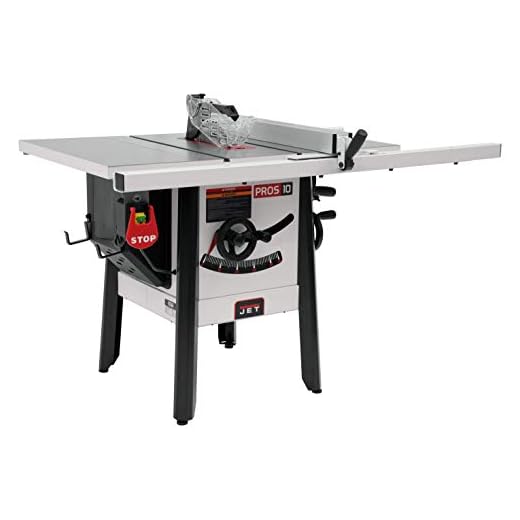 JET JPS-10 Proshop II 10-Inch Saw, 30-Inch Rip, 120V 1PH, Cast Wings (725000K)