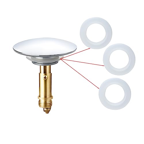 Qrity 4 Pcs O-Rings Gasket 23mm, Sink Plug Seal, Lip Bath Plug, Washer Basin Sealing Ring, Bathtub Plug Gasket - Image 4