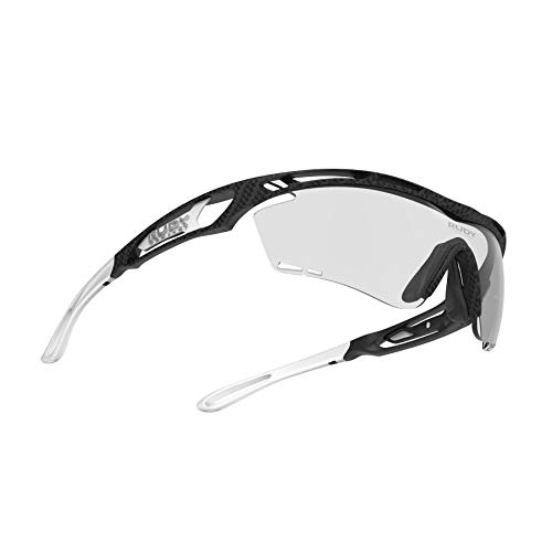 Lunettes cyclisme Rudy Project Tralyx gris noir protection yeux vélo