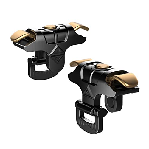 Mobile Game Controller Trigger,Déclencheurs Contrôleur de Jeu Déclencheur de Manette de Jeu de Prise de Vue Sensible pour PUBG,Rules of Survival,Call of Duty,1 Paire Cover