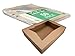 Southern Champion Tray 23133K Kraft Paperboard Lock Corner Window Bakery Box, 19" Length x 14" Width x 4" Height (Case of 50)