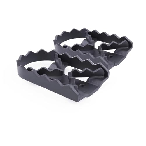 Repose-pieds CBR250R et CBR500R larges pour supprimer les douleurs aux pieds