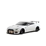 Hyper-car Alarm Clock, Engine-Light Simulation Modern Sports Car Nightstand Clock Bedroom, and Auto-Enthusiast Decor (White)