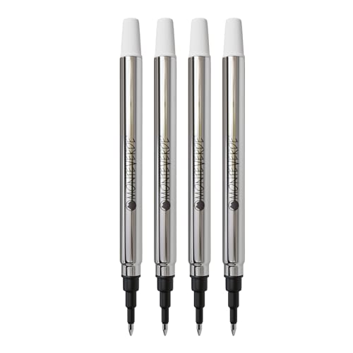 Recharge roller compatible Sheaffer Monteverde noir pointe fine s223bk cartouche