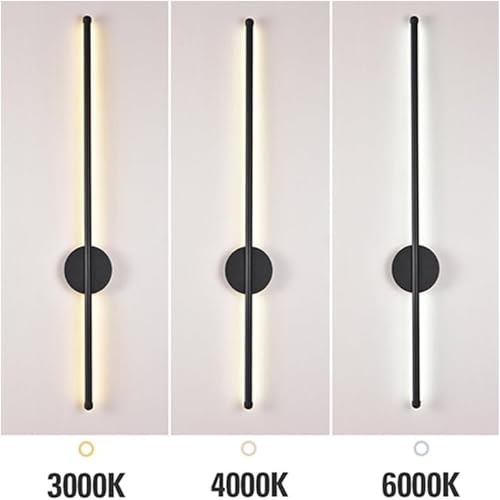 Aplique de pared LED sin cables para interior con batería recargable USB regulable 2