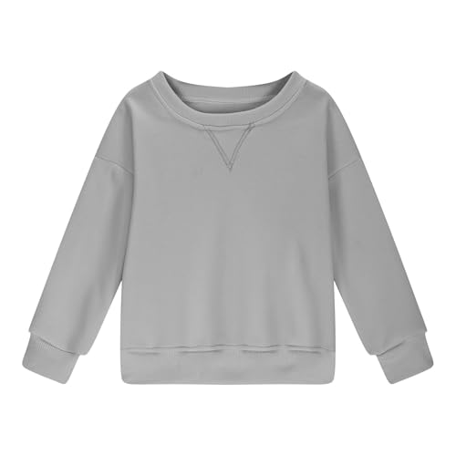 Girls Casual Crewneck Sweatshirts Kids Long Sleeve Oversized Fashion Pullover Tops 5-14 years3