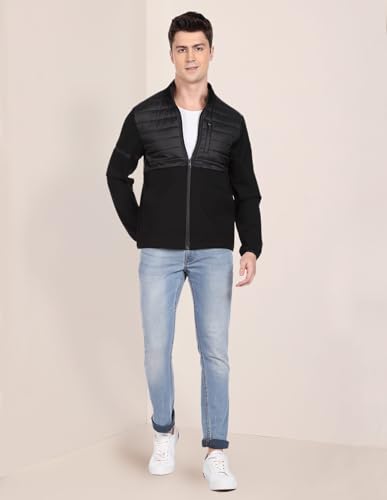 Image of U.S. POLO ASSN. Men's Nylon & Net Standard Length Solid Trench Coat