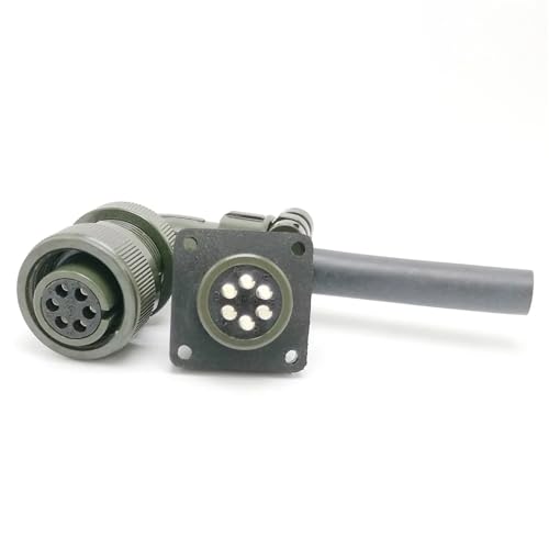 Conector de servomotor MS5015 de 6 pines tipo aviación MS3106A 14S-6S 3