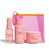The Beauty Crop Mini Popping Peony Body & Fragrance Set - Hydrating & Scented Trio