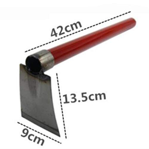 XDLH Azada De Jardinería, Las Tierras Agrícolas De Regadío, Escarda Agrícola, Aperos De Labranza Cabeza Plana, Volcando Tierra Suelta, Herramientas Al Aire Libre, Jardín Escarificador,A