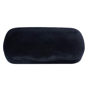 Étui rigide en peluche pour lunettes de soleil