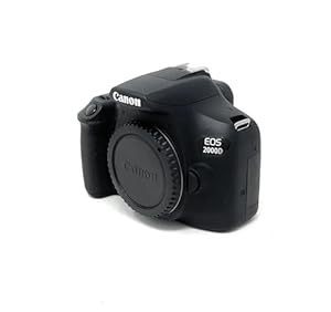Canon EOS 2000D DSLR Camera Body - Black