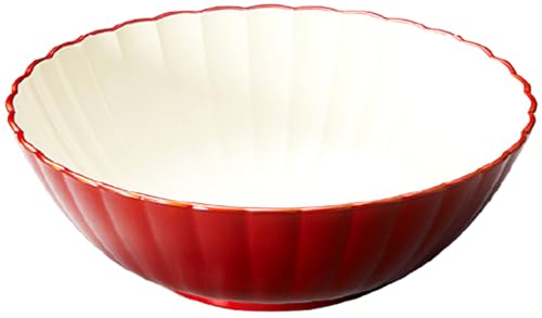 フレアサラダボウル 食洗機対応・レンジ対応 真紅/食洗機対応 電子レンジ対応 ボウル