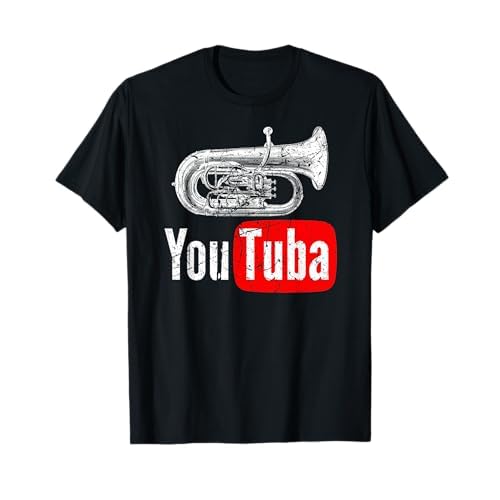 You Tuba - Divertida banda de marcha vintage Tuba Euphonium Camiseta