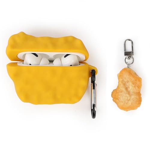 Custodia carina per AirPods Pro di generazione con bambola e cordino portachiavi anti-smarrimento custodia protettiva silicone antiurto con kit per donne e uomini