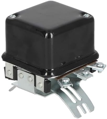 Voltage Regulator - 12 Volt - 4 Terminal - Curved Mount fits John Deere A D G 50 60 70 fits Massey Ferguson 1009723M91 fits Allis Chalmers 70239679 1100440 fits White 155035A fits Oliver K7786D