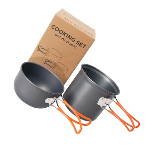 Batterie de cuisine outdoor aluminium casserole camping portable